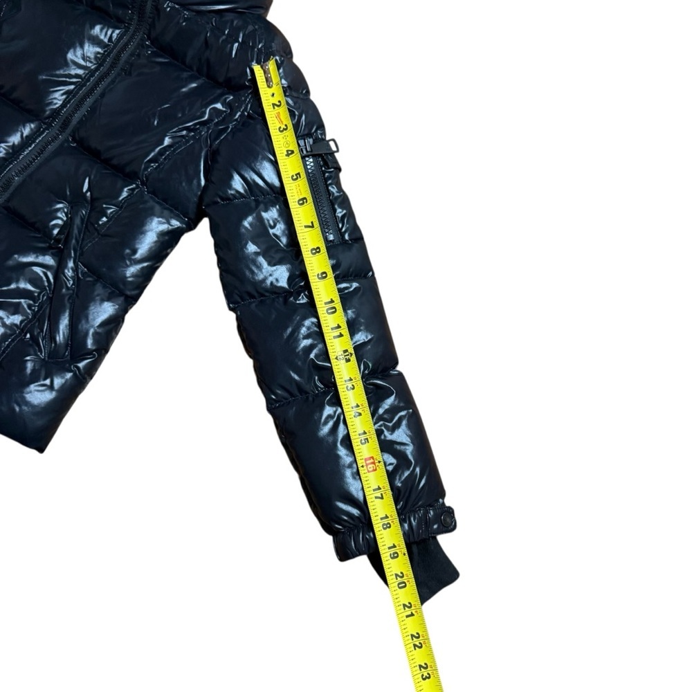 SAM. Kids Black Shiny Freestyle Down Puffer Jacket -Size 12Y - Picture 11 of 11